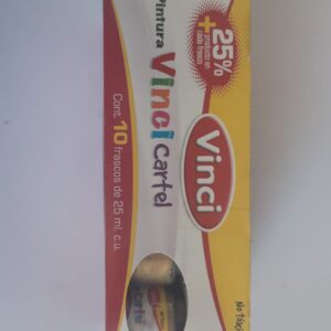 Pintura para cartel Mca. Vinci Color : Oro rico de 25 ml (por pieza)