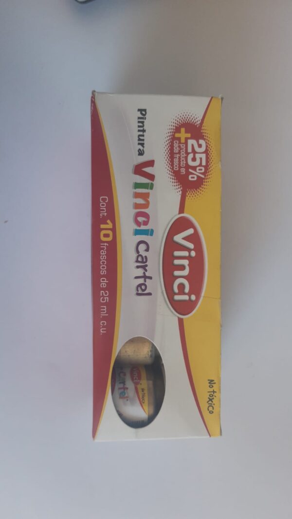 Pintura para cartel Mca. Vinci Color : Oro rico de 25 ml (por pieza)