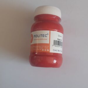 Pintura acrilica Mca Politec Color: Rojo 100ml